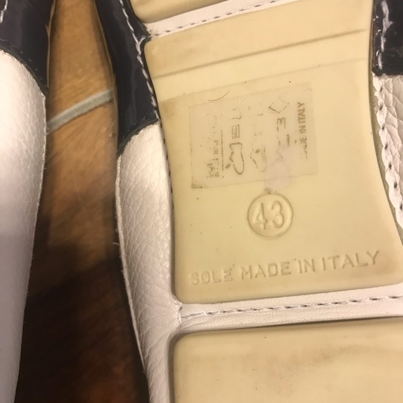 Rricco Italy leather handmade new moccasins size 43 - Picture 8 of 9